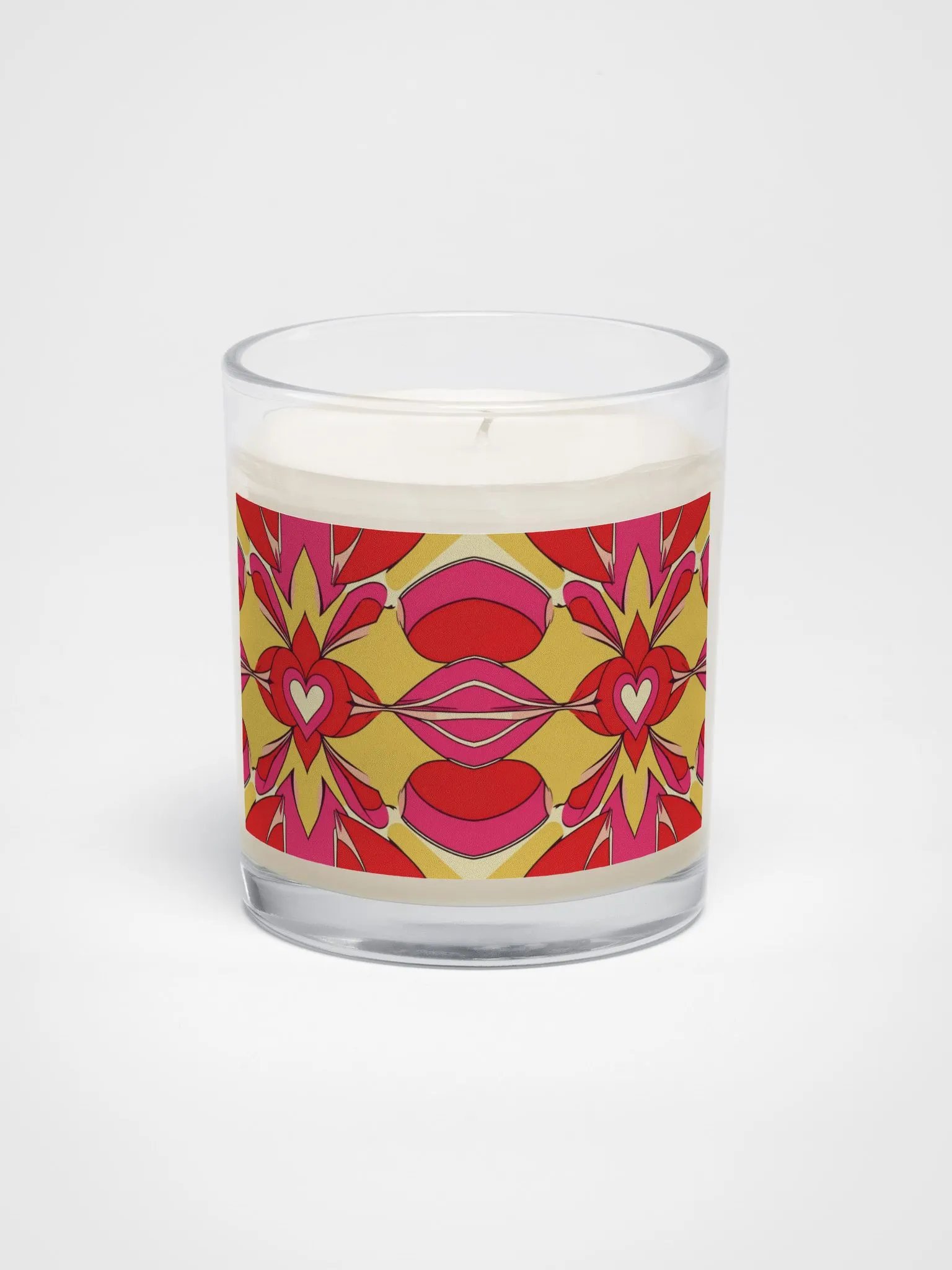 Valentine Vibrant Heart Symphony Soy Candle product image (1)