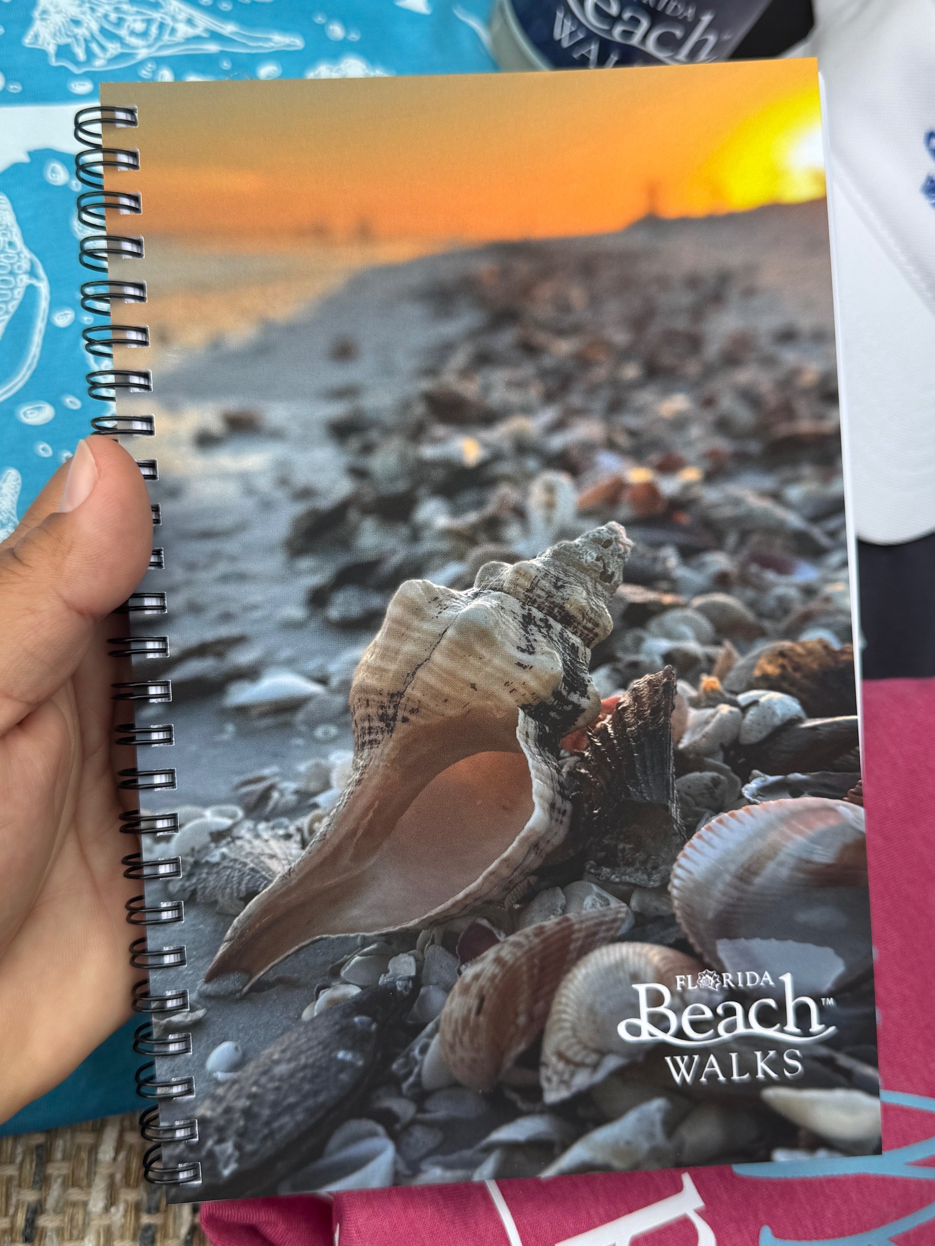 Sanibel Sunset Suede Soft Touch Cover Notebook product image (1)
