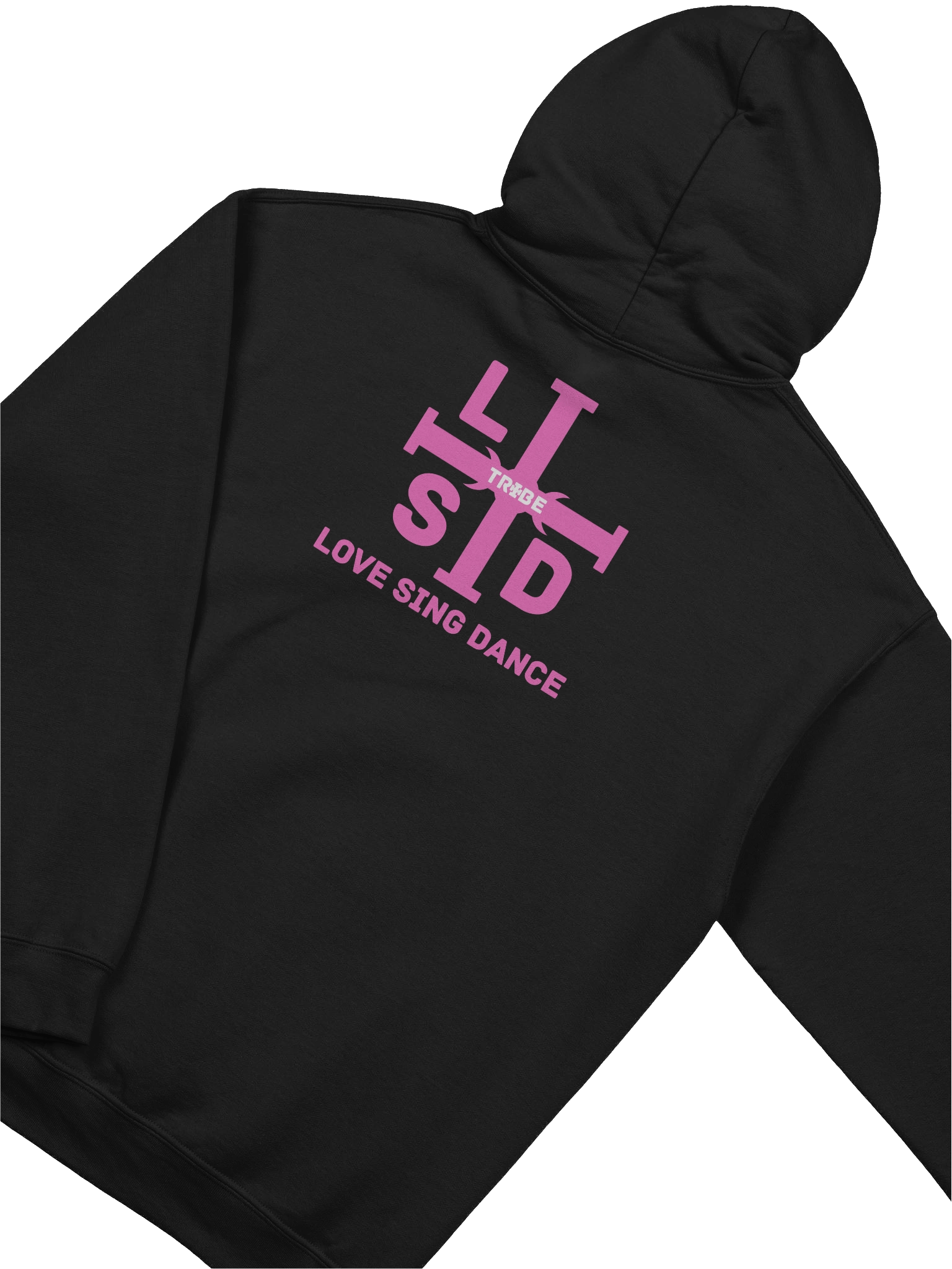LSD TRIBE "Love Sing Dance" Mystic Hoodie {Pink Emblem} product image (8)