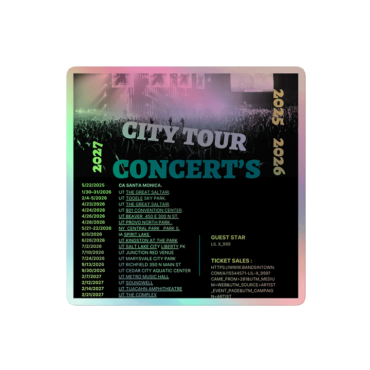 Lil x_999 Tour product image (2)