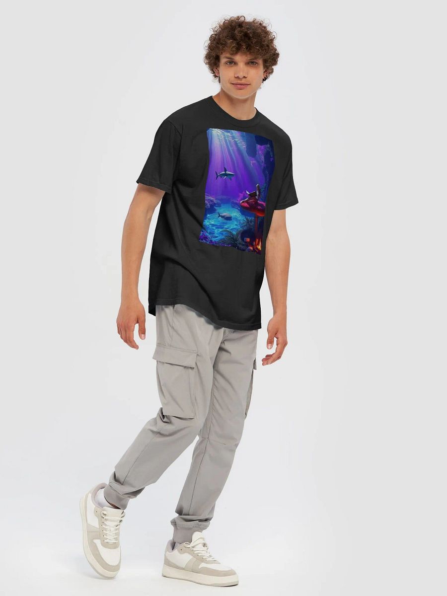 Surreal Visions: Fairy's Underwater Dream Tee product image (91)