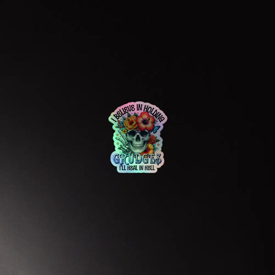 Skeleton With Flowers Sticker product image (4)
