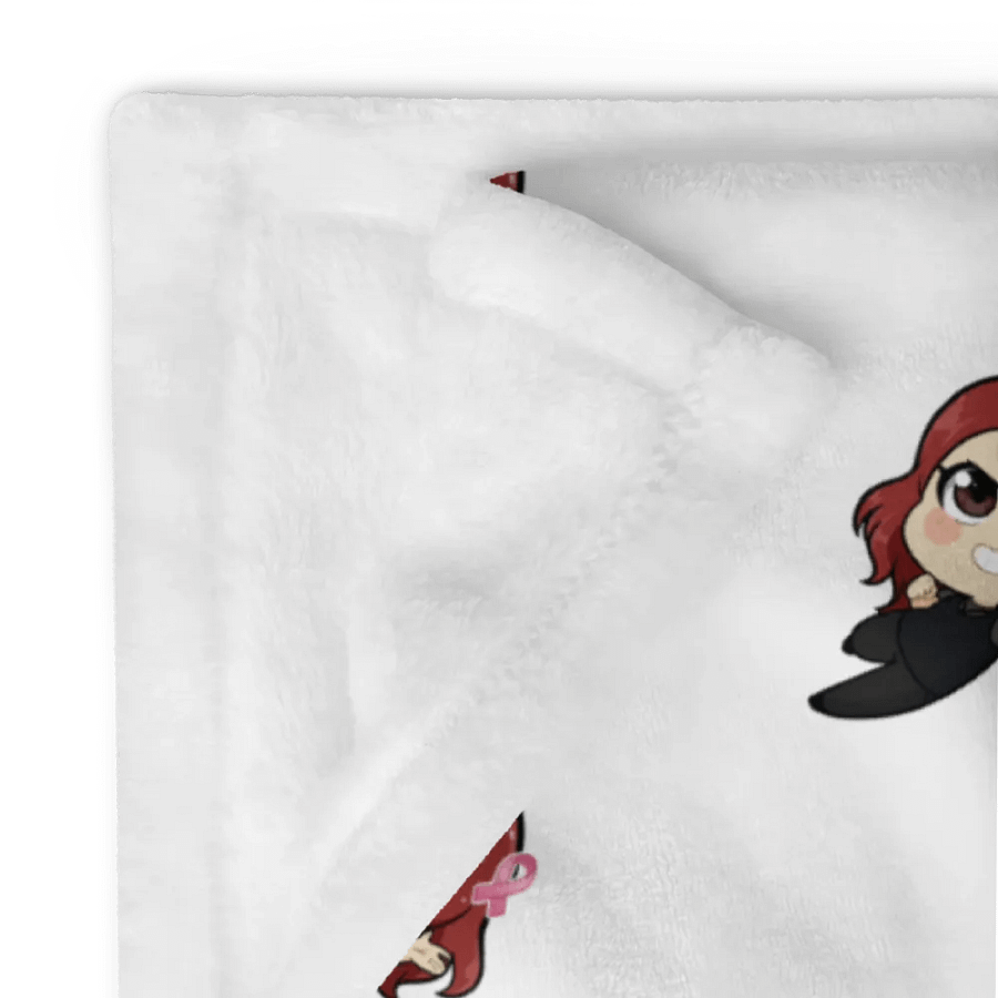 Red-Haired Character Grid Throw Blanket product image (12)