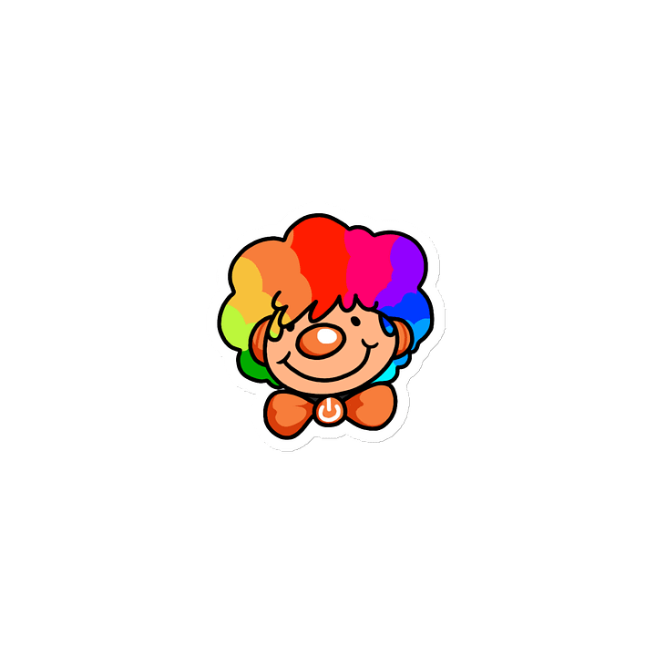 Power Clown Die-Cut Magnet product image (1)