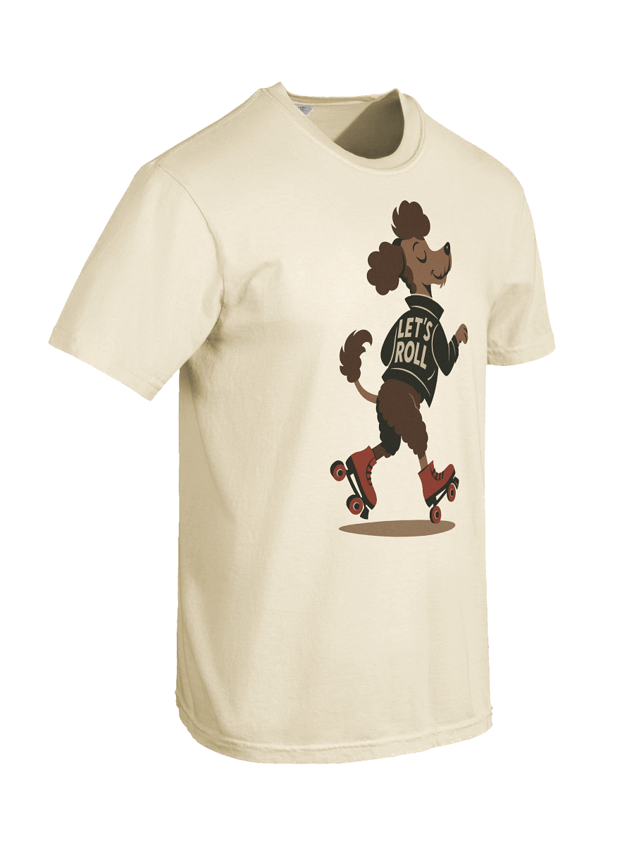Let's Roll Retro Rollerskating Poodle product image (22)