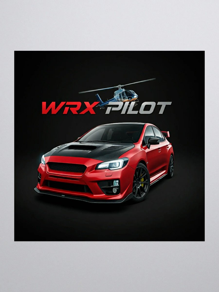 WRX.PILOT Sticker 3x3 product image (2)
