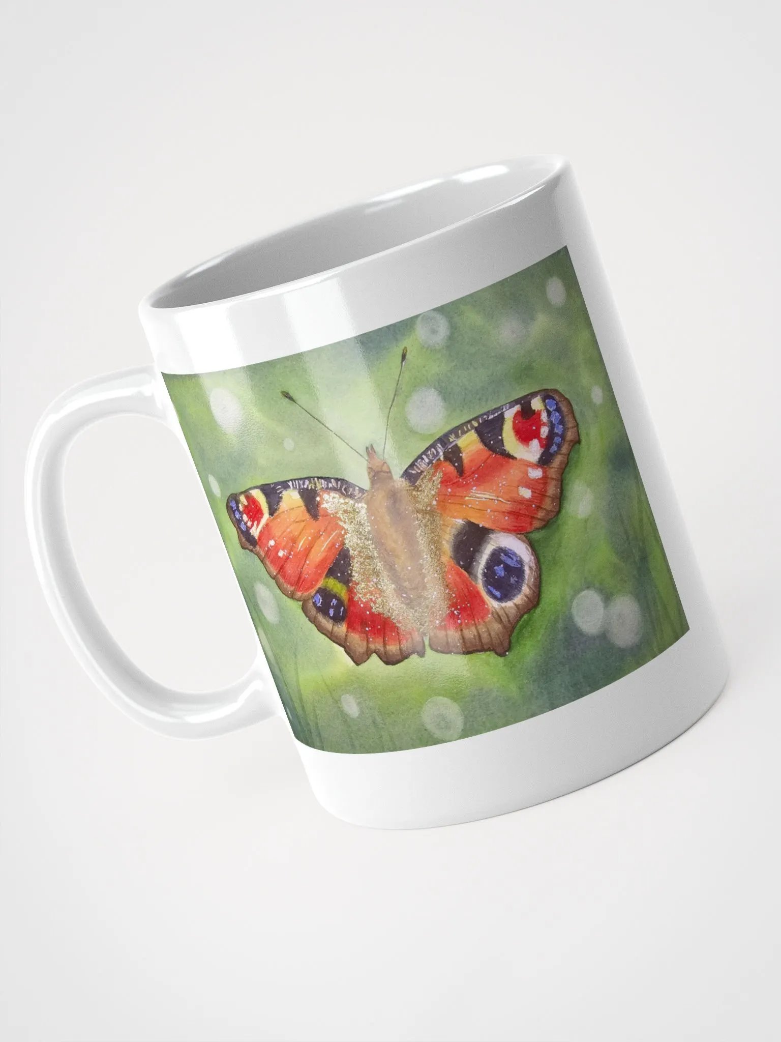 Isabel the Peacock Butterfly - Mug product image (3)
