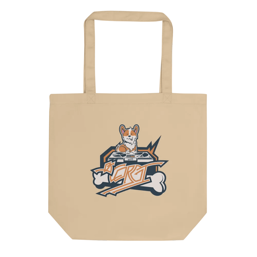 DJ CORGI tote bag product image (1)