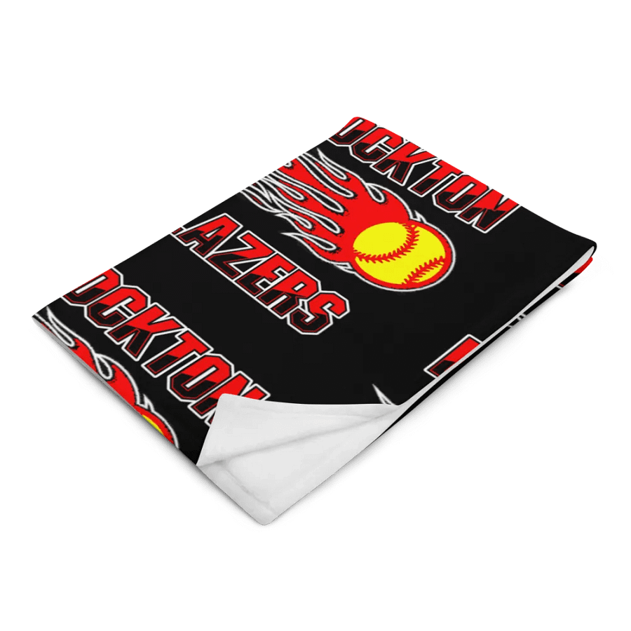 Brockton Blazers Logo Throw Blanket product image (14)