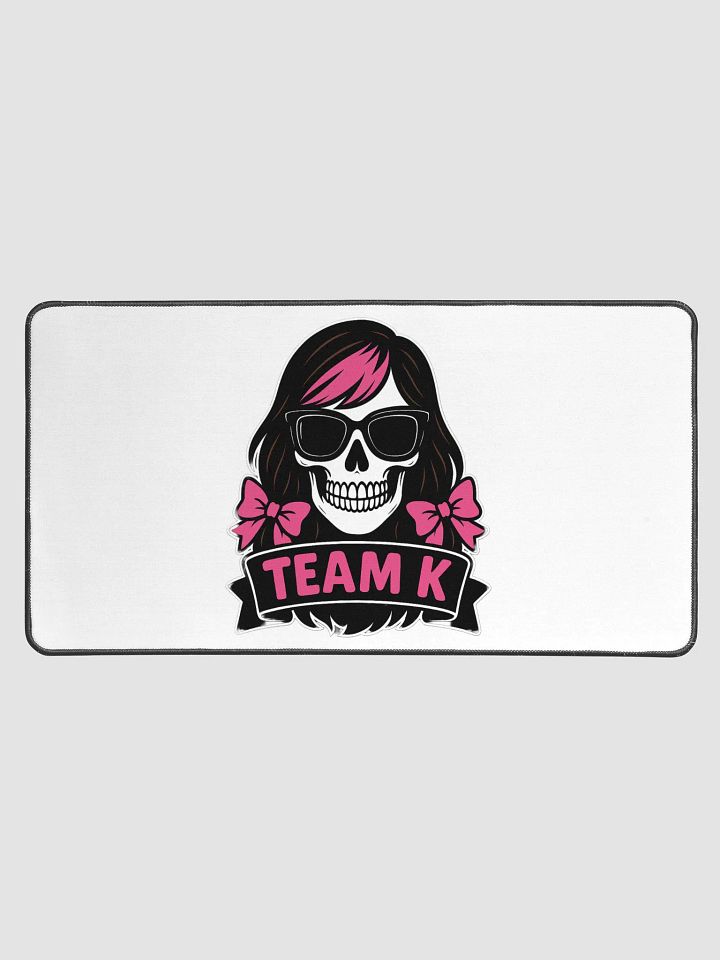 TEAM K (V-6) Desk Mat 15.5" x 31.5" product image (1)