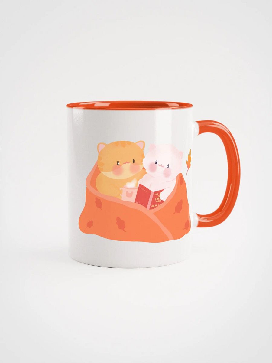 Cozy Orange & White Cats Ceramic Mug product image (1)