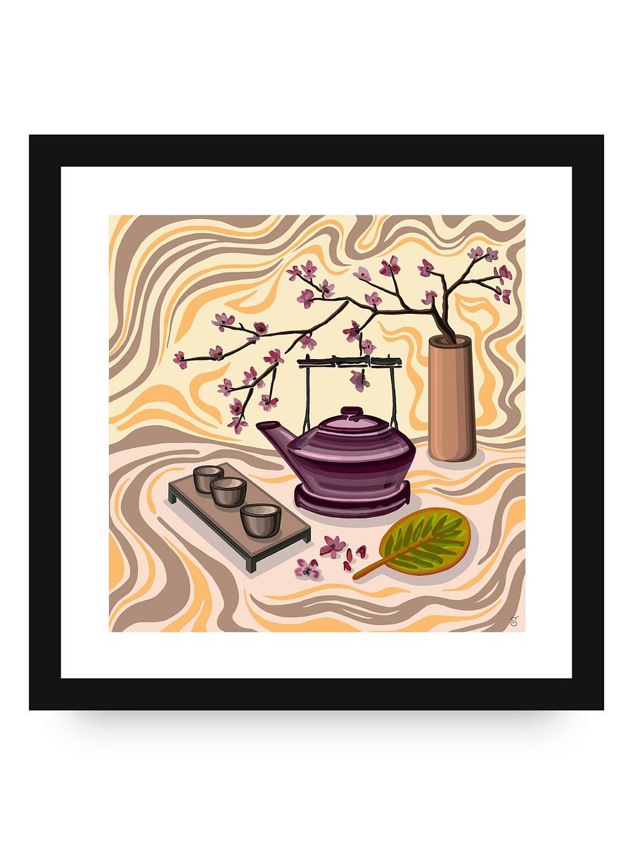 Serenity in Bloom Poster - Coffee Shop No. 5 product image (22)