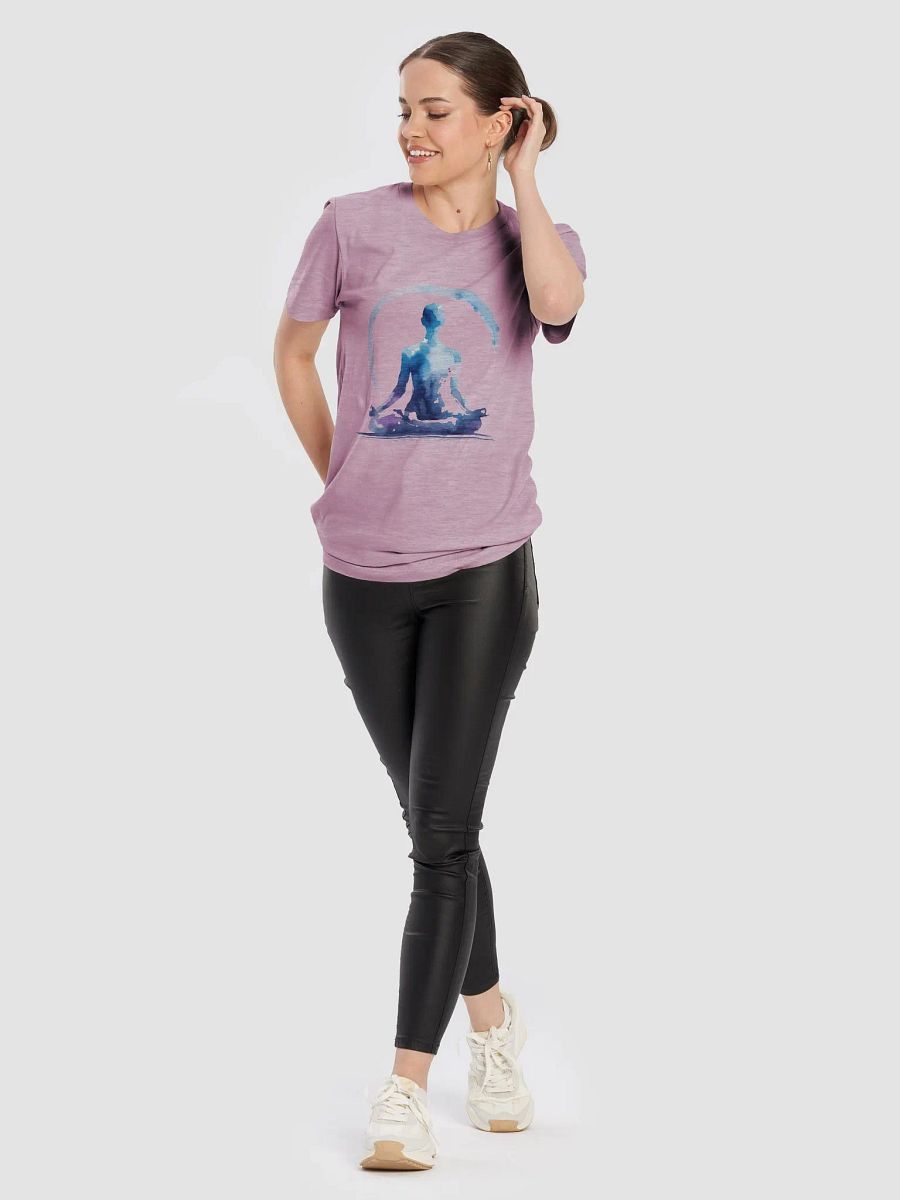 Mindful Power: Yoga Discipline Mantra Tee product image (102)