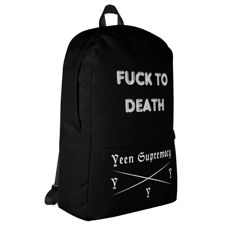 Fuck to Death Backpack product image (12)