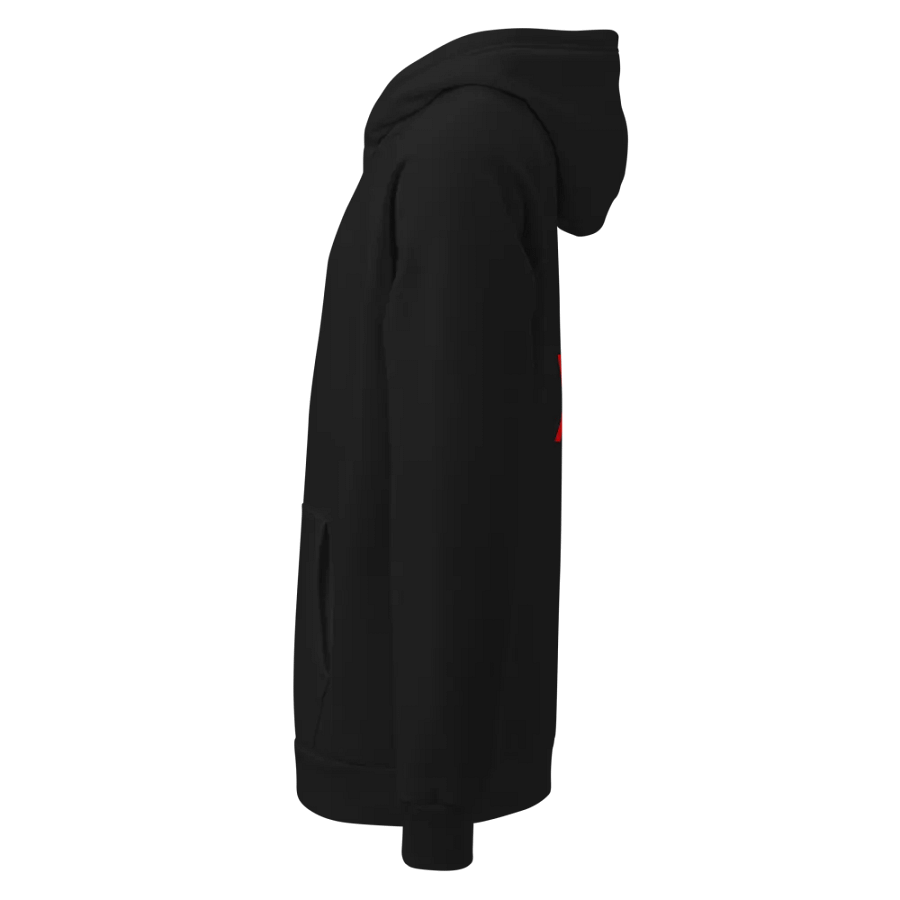 AKx UA Red Geometric Unisex Hoodie product image (2)