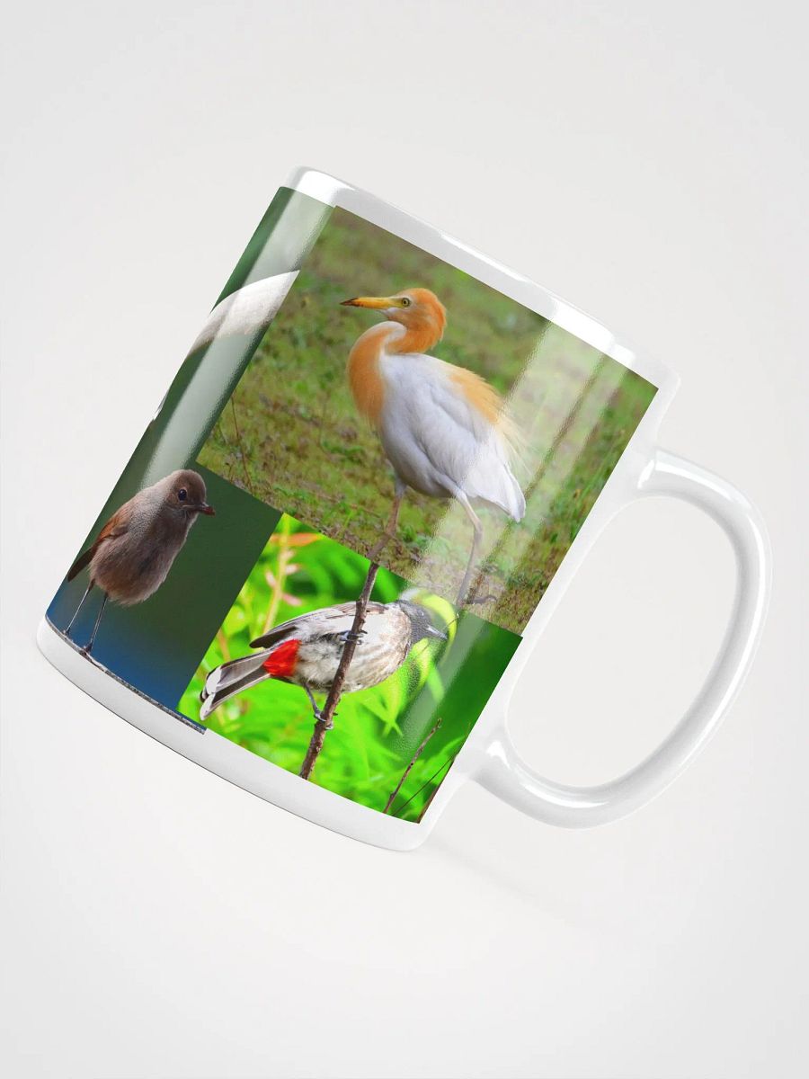 IUCAA Birds White Glossy Mug product image (10)