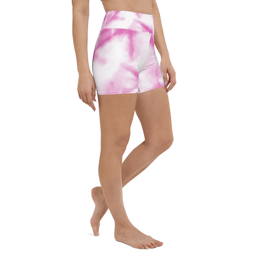 Candy Clouds Yoga Shorts product image (4)