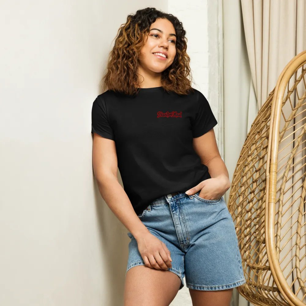 Red 'PhantomMaul' High-Waisted Tee product image (6)