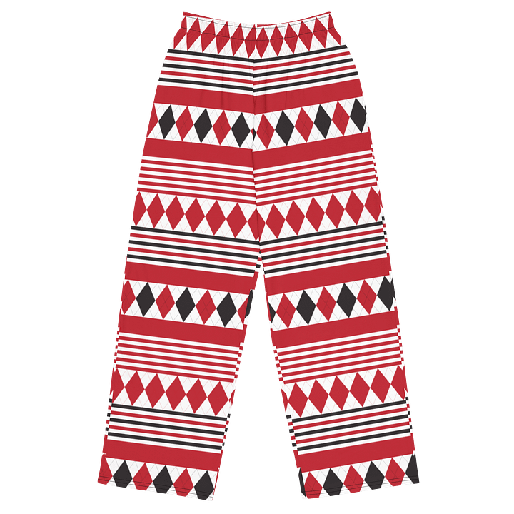 Funny Christmas Matching Unisex Wide-Leg Pants product image (1)