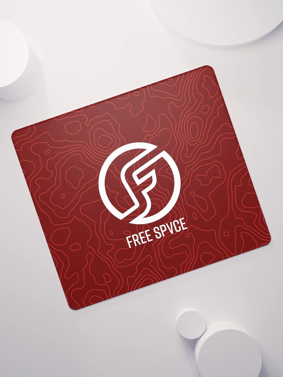 Topographic Red Mousepad product image (11)