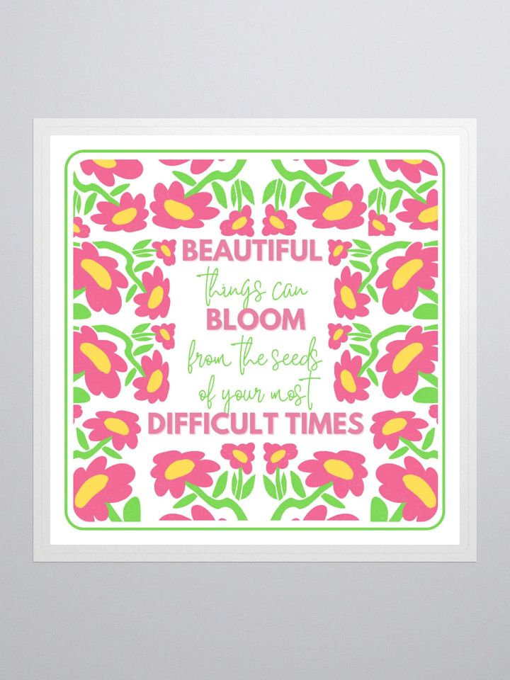 Bloom Inspirational Quote Stickers product image (1)
