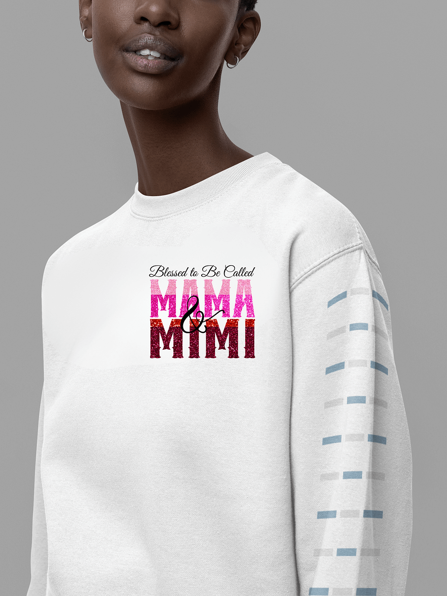 Blessed To Be Called Mama and Mimi, Heritage Sweatshirt product image (1)