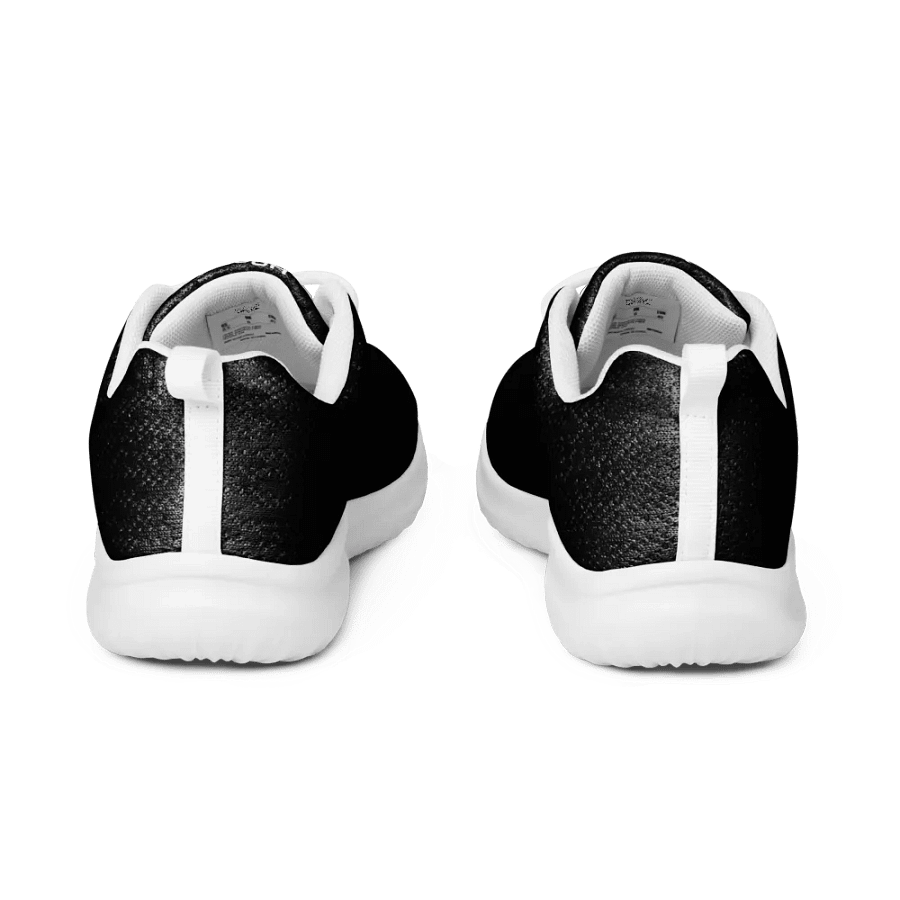 White HApex Gear White Logo Cancer Awareness Orange Ribbon. Black Men's Athletic Shoes product image (4)