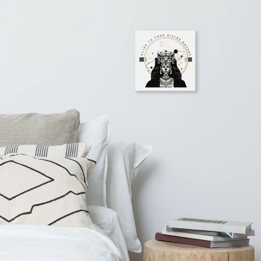 Align To Your Divine Nature Goddess Canvas product image (6)