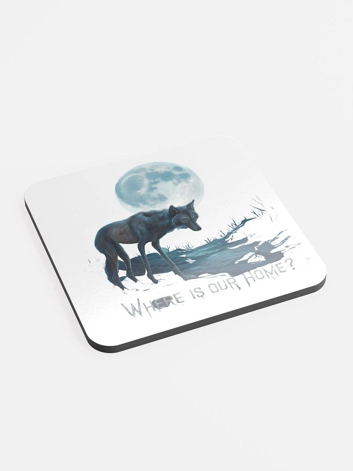 Lunar Guardian Cork Coaster product image (1)
