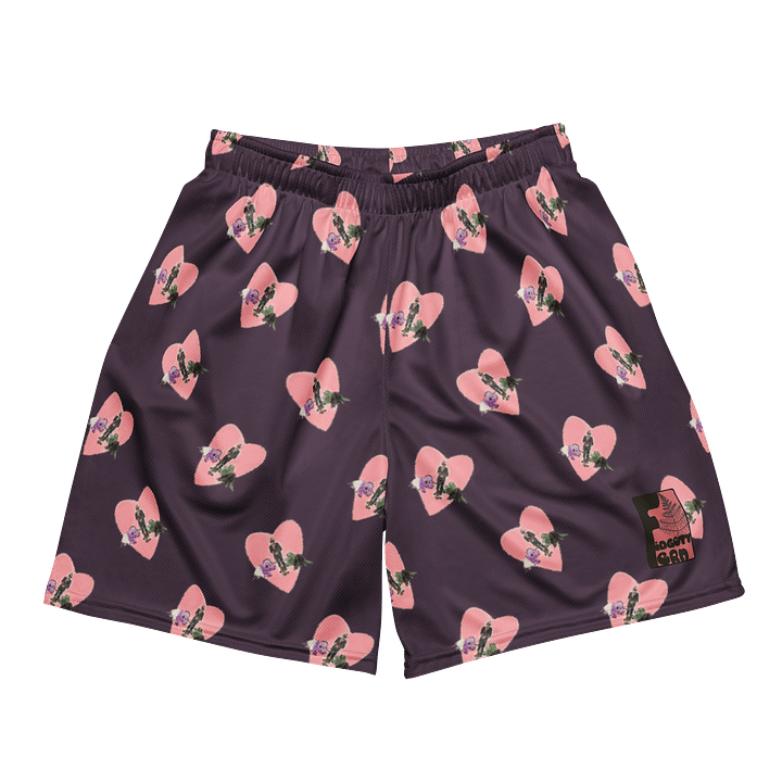 "Jurassic Park Wedding" Unisex Mesh Shorts product image (2)