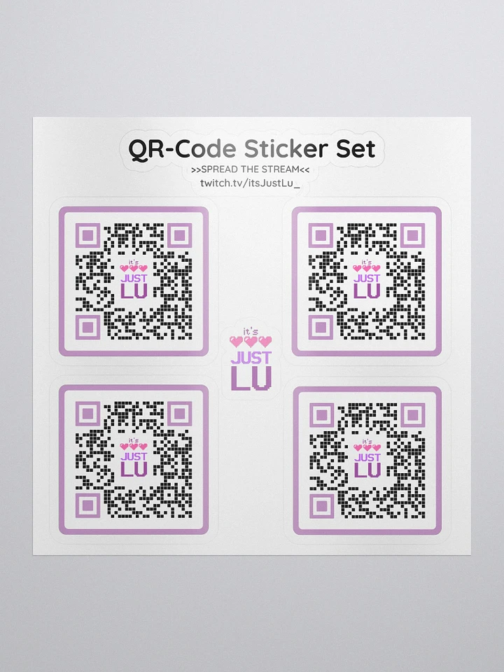 QR-Code Sticker Set BIG product image (1)