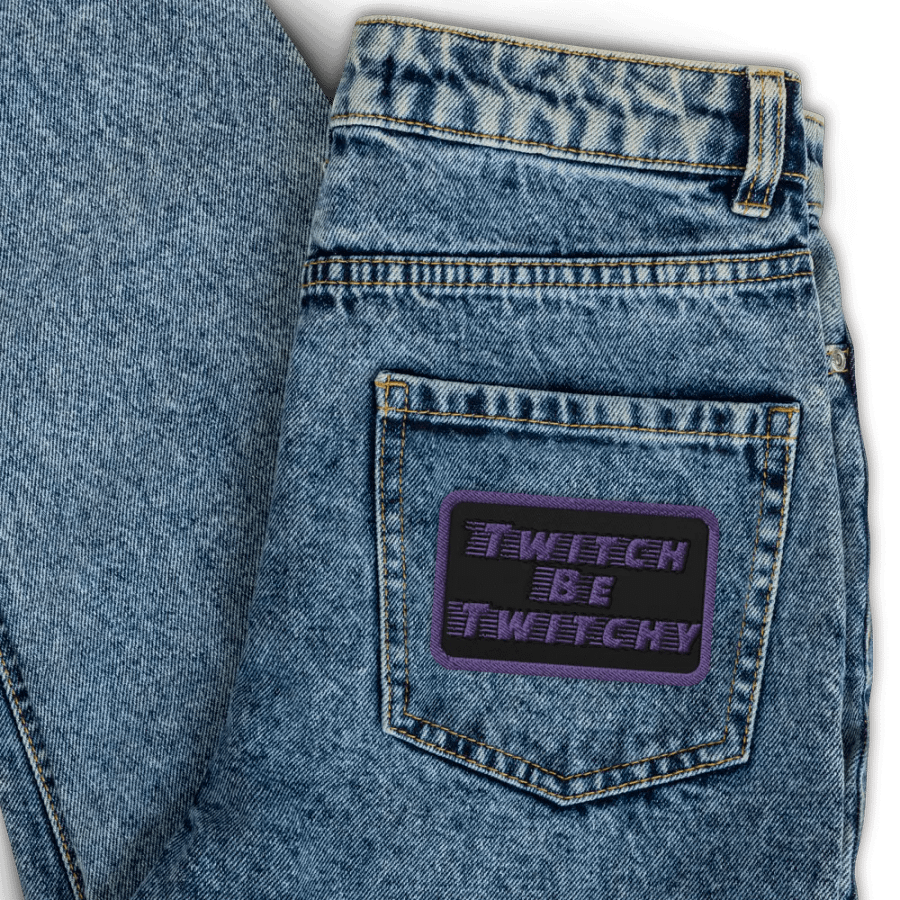 Twitchy Embroidered Patches product image (4)