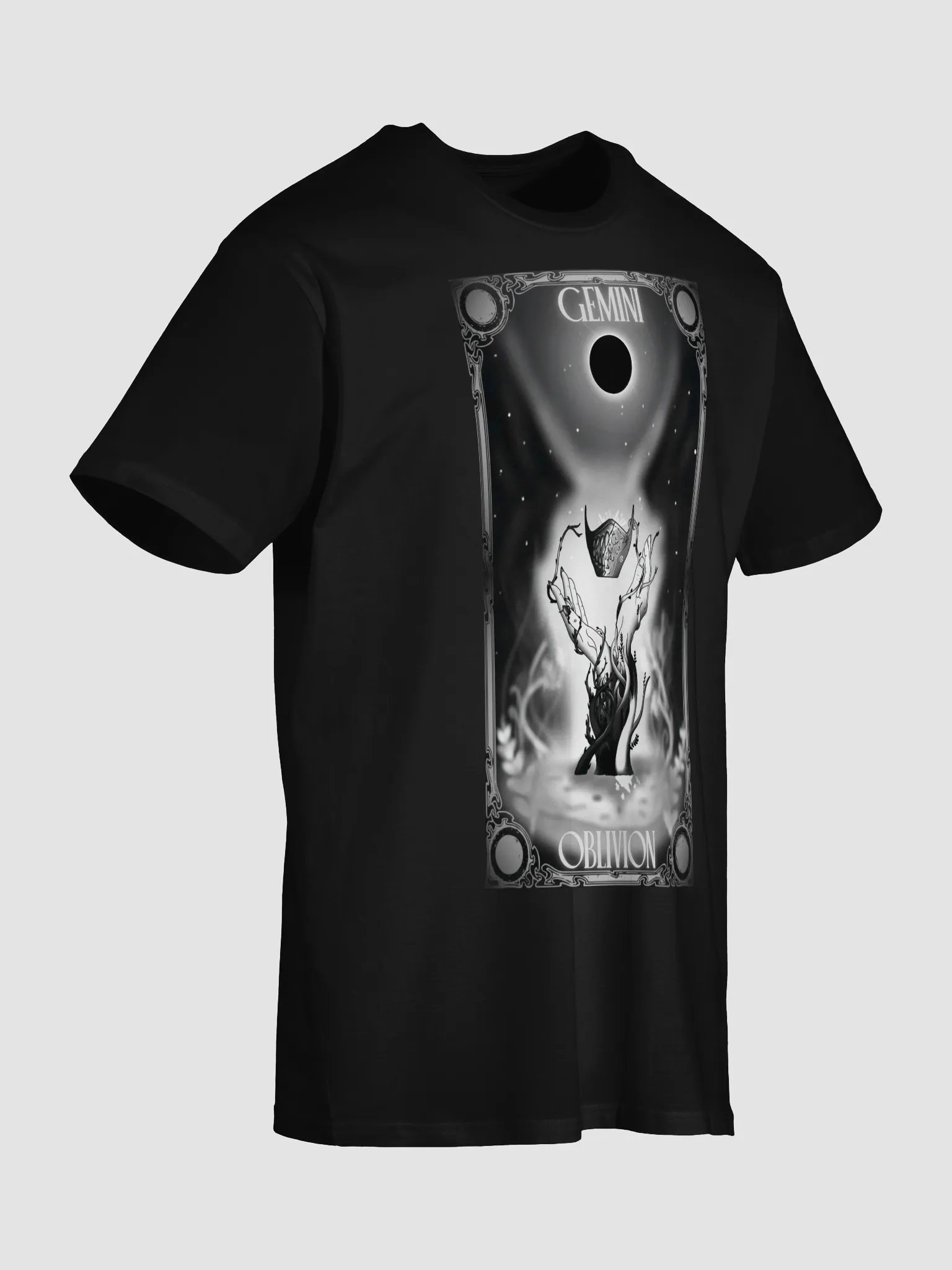 Gemini Oblivion Tarot Mens Tee product image (4)