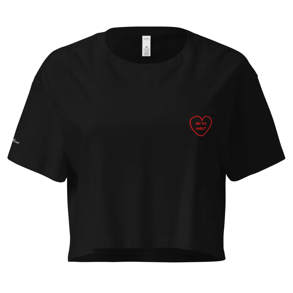 Outline 'Off the Market' Embroidered Crop Top product image (1)