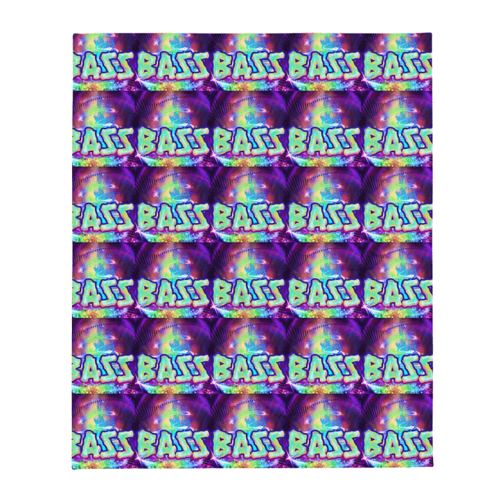 Hyper Bass Throw Blanket product image (1)