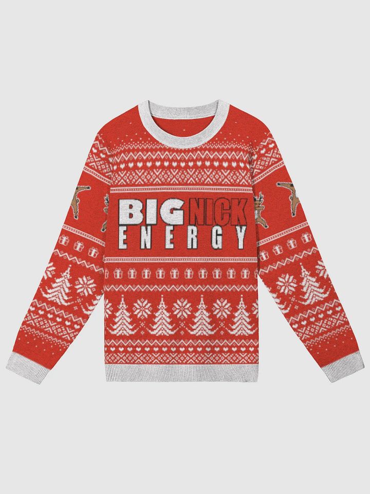 Big NICK Energy - knitted product image (1)