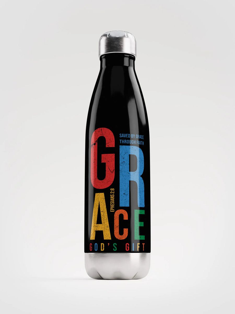 Saved by Grace – Water Bottle product image (1)