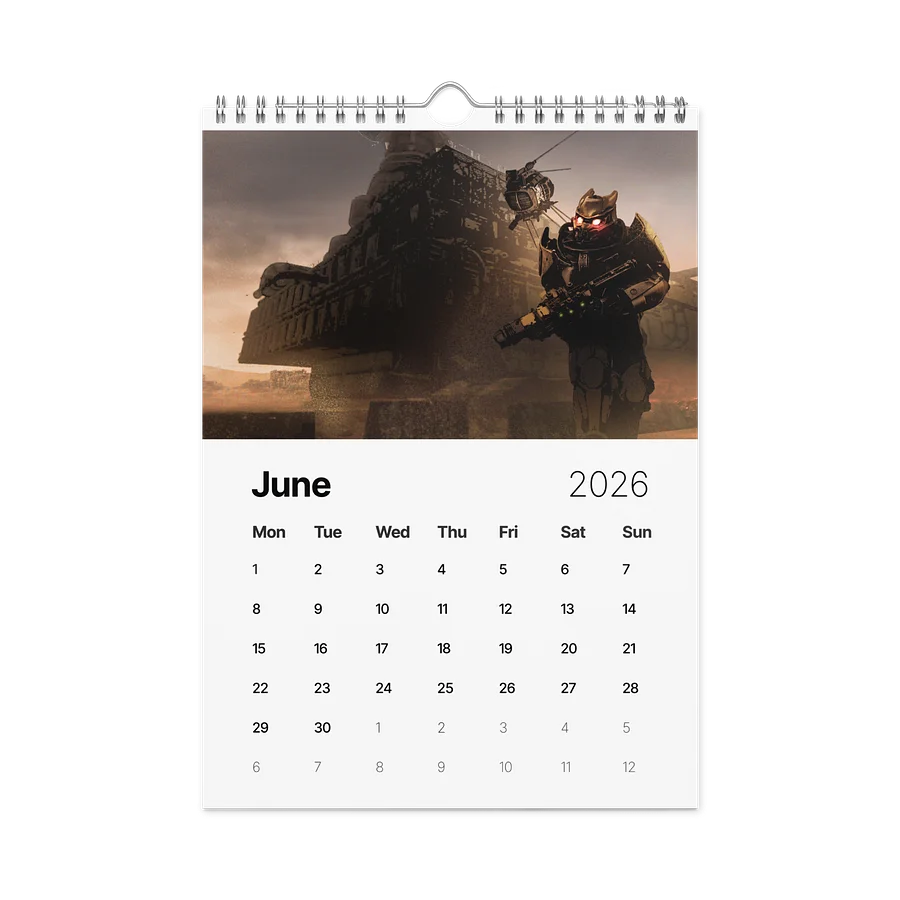 Oxhorn's 2026 Thumbnail Calendar product image (7)