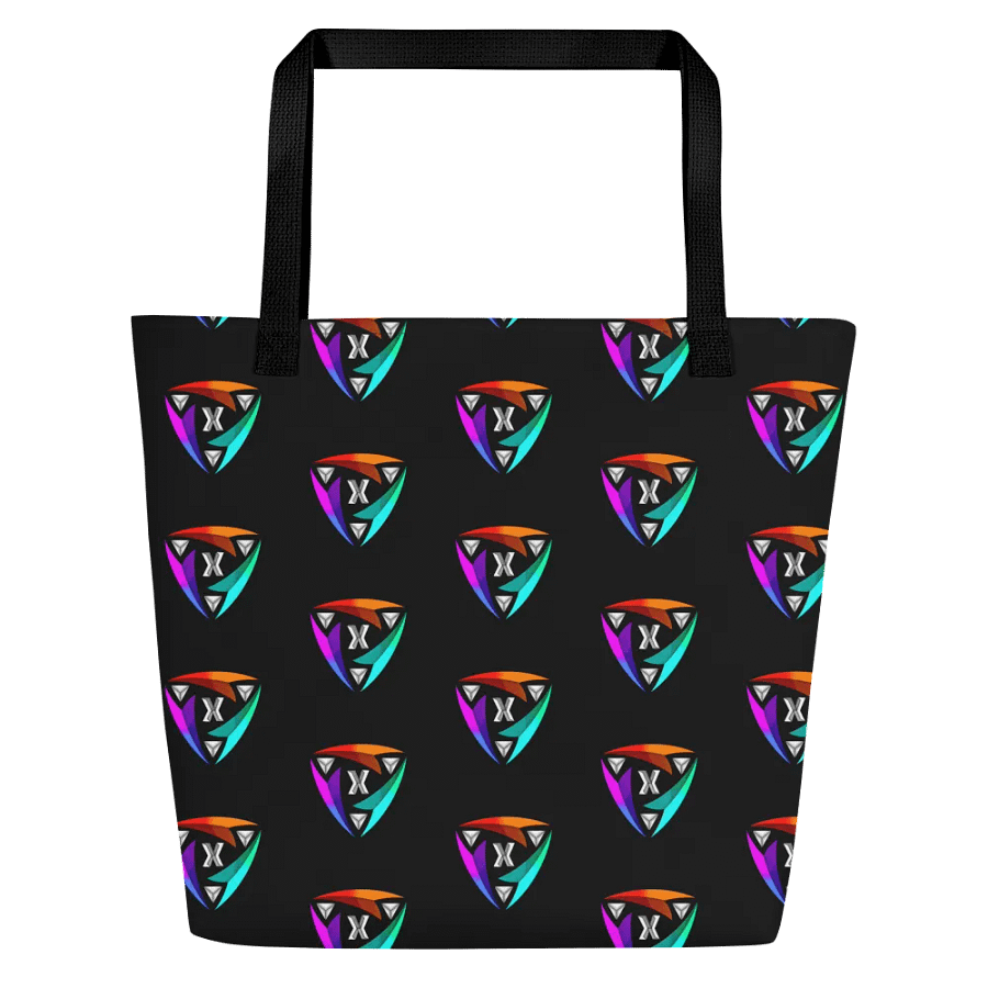 PriismX Patterned Black Tote product image (2)