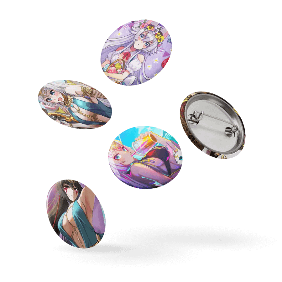 Paws Pin Button Set product image (14)