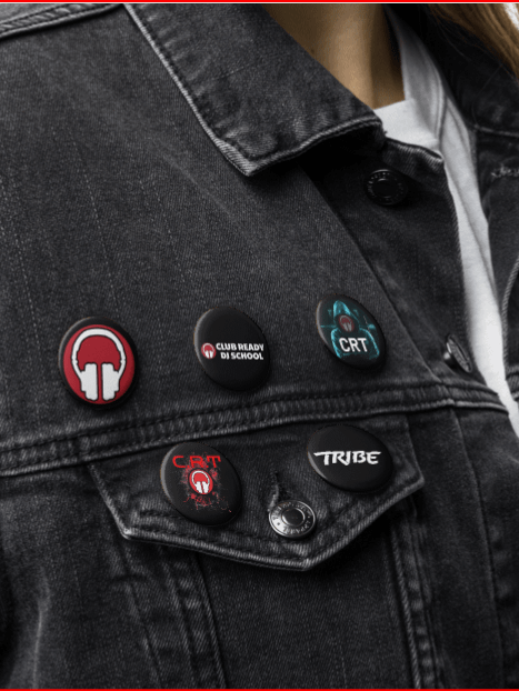 Club Ready DJ School Icon Pin Set product image (10)