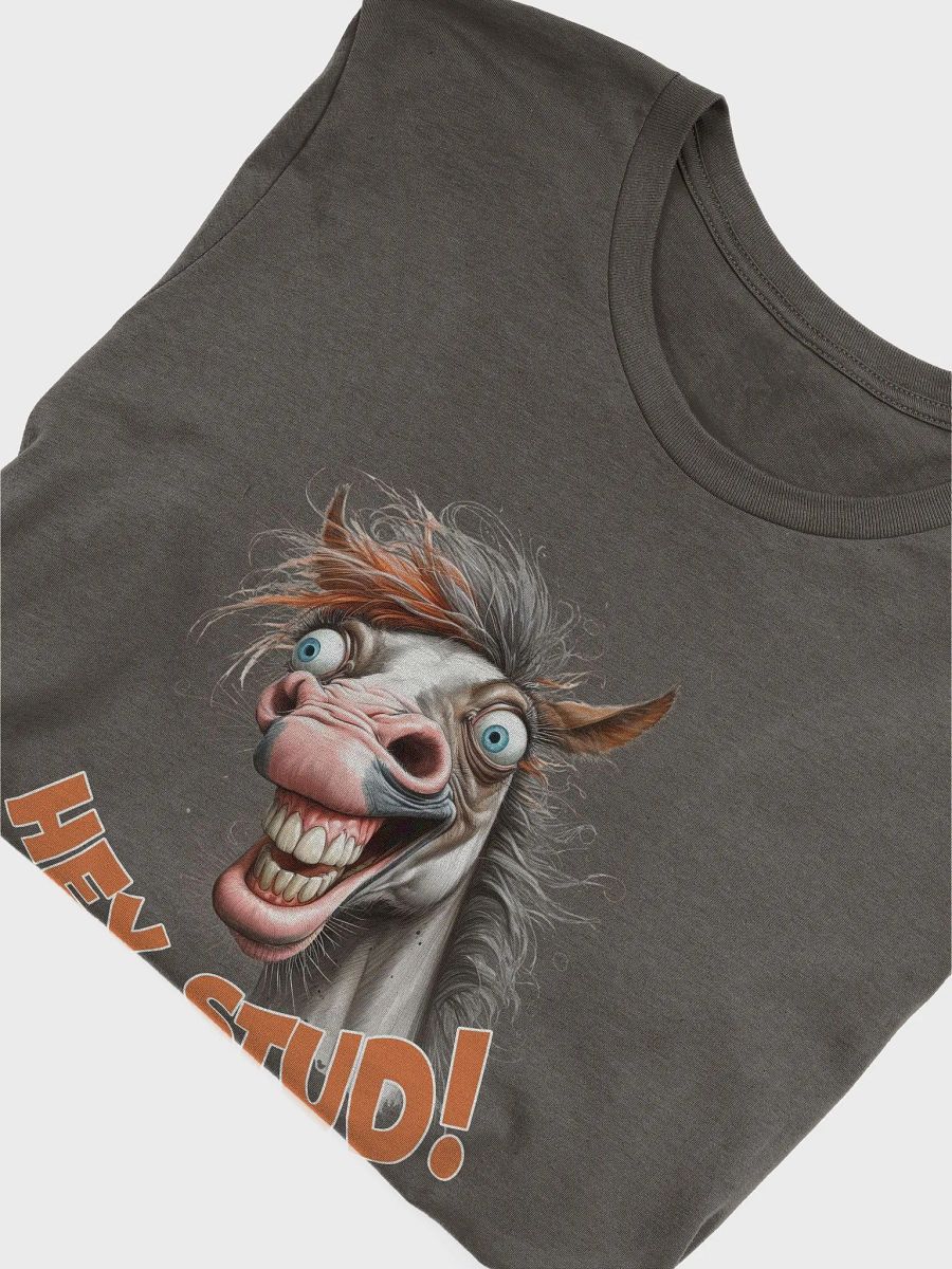 Whimsical Horse "Hey Stud!" T-Shirt product image (3)