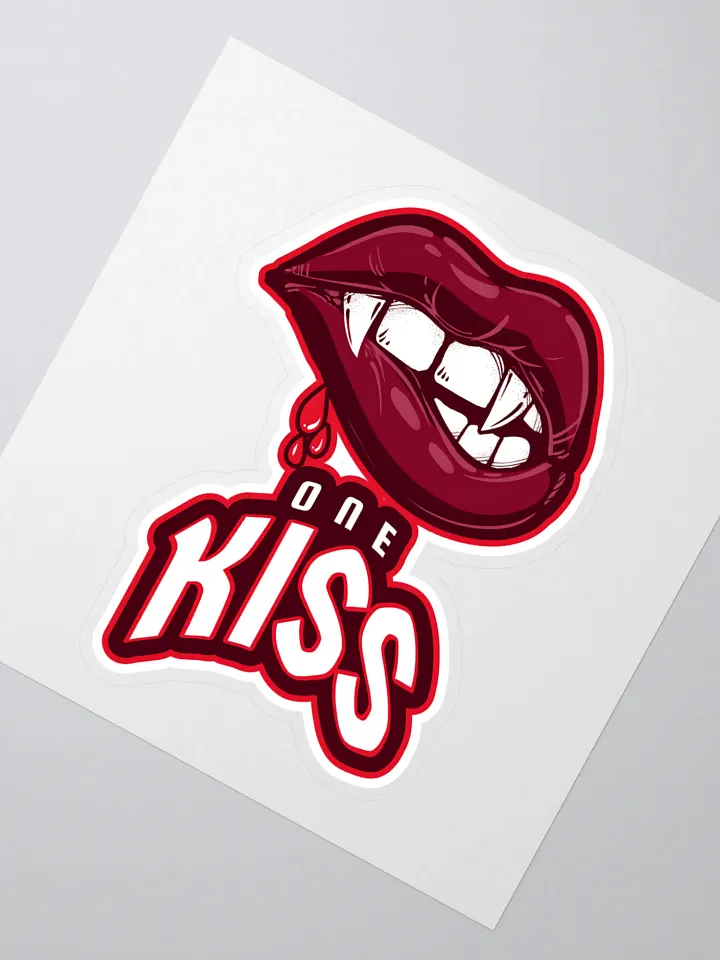Vampiric Kiss Cut Stickers product image (2)