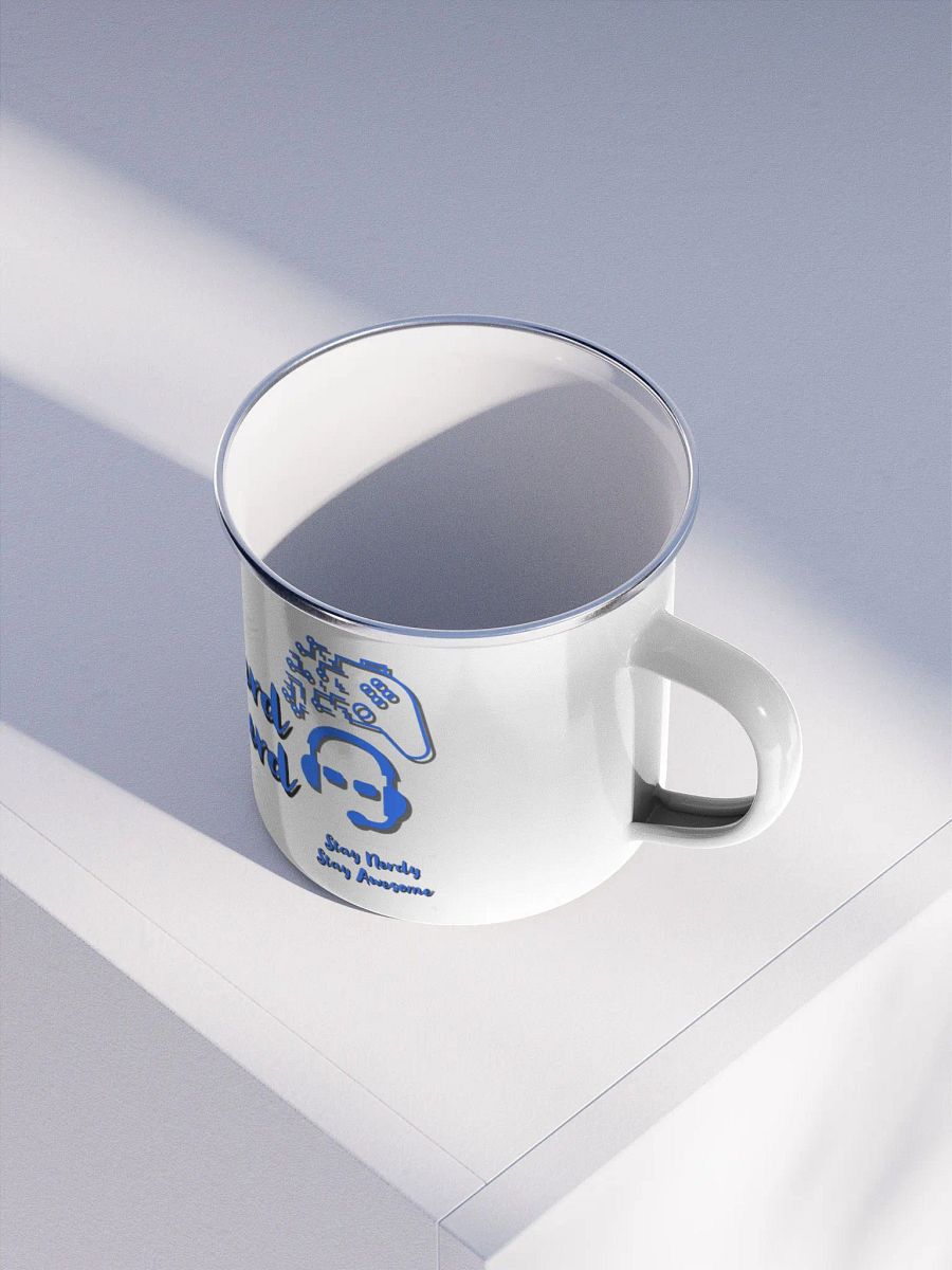 Nerd Herd Enamel Mug (Clear) product image (3)