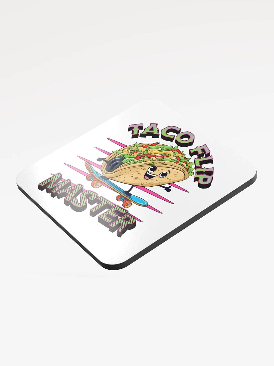 Taco Flip Master Cork Coaster product image (3)