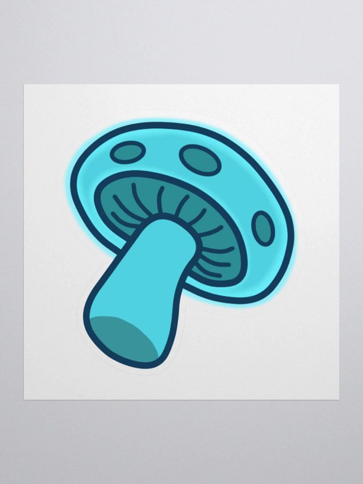 ManaMushroomBlue Sticker product image (1)