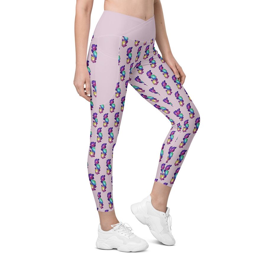 NEW! Rupees Crossover Leggings with Pockets product image (4)