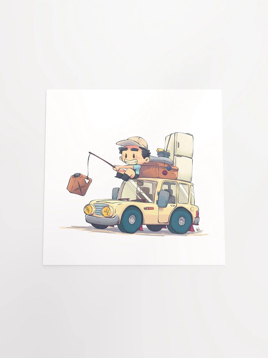 Go Go My Car | Matte Paper Poster product image (16)