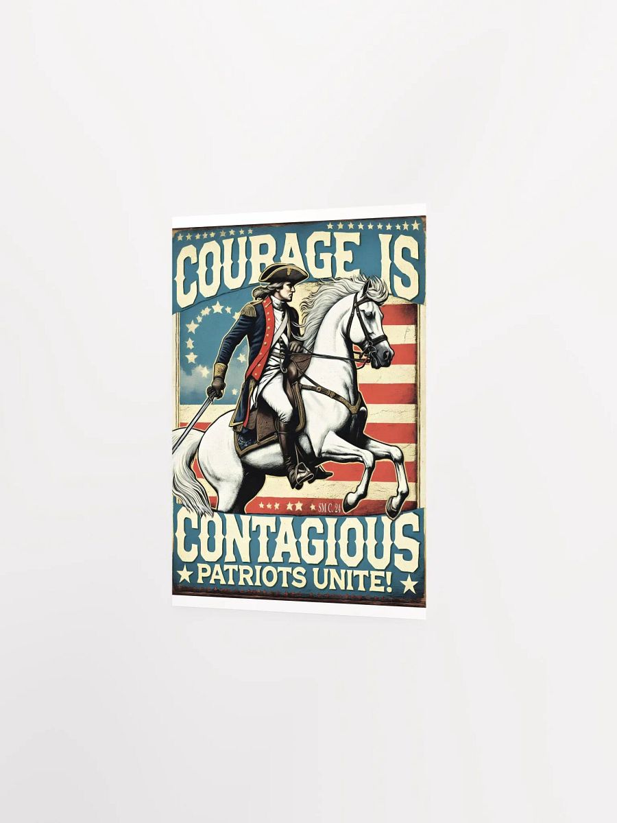 Courageous Patriots Matte Poster product image (5)