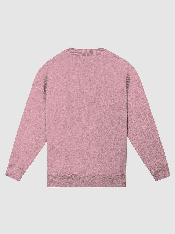 DW, it's diagnosed. (lg. design, maroon and pink) knitwear relaxed crewneck product image (10)